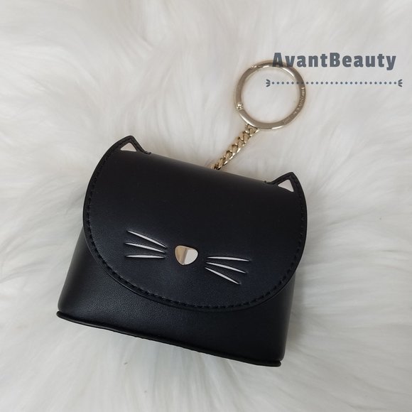 Kate Spade New York Cat Meow Cat Key Fob Black authentic Christmas Shop Early ♥️ - Picture 2 of 8